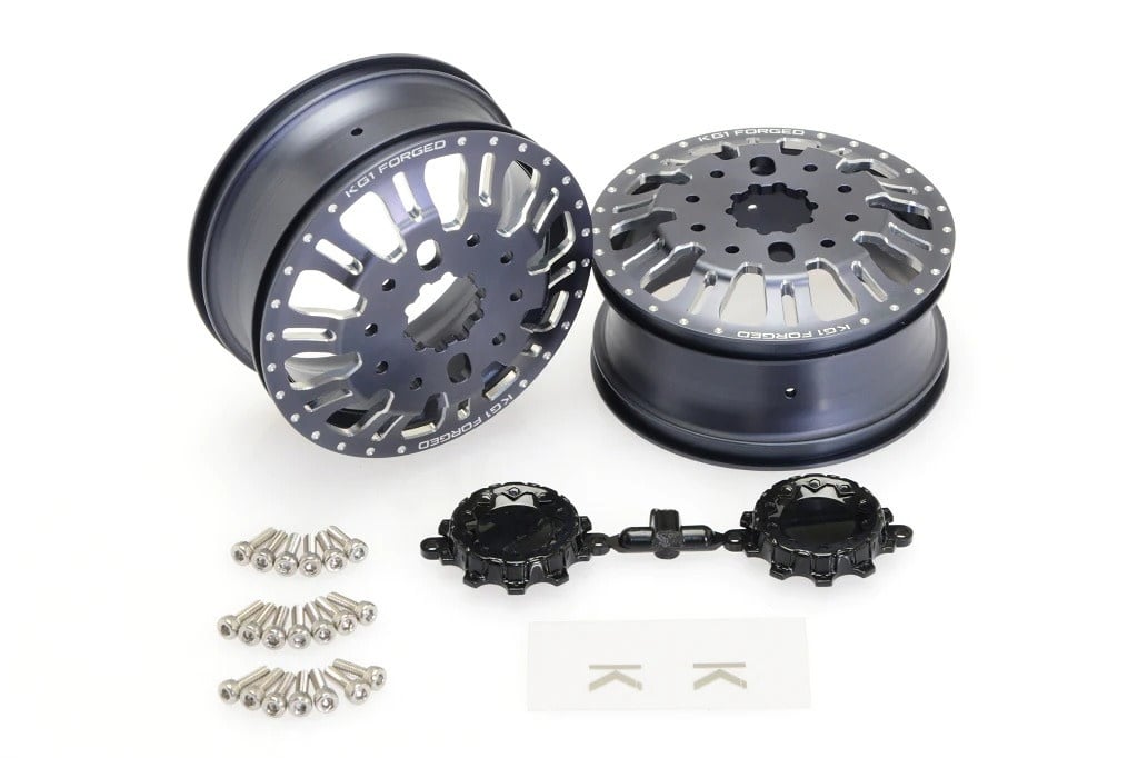 CEGCKD0658 KG1 DUEL REAR WHEEL ALUMINUM GUNMETAL