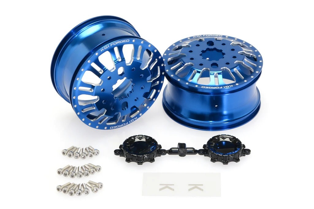 CEGCKD0655 KG1 DUEL FRONT WHEELS ALUMINUM BLUE