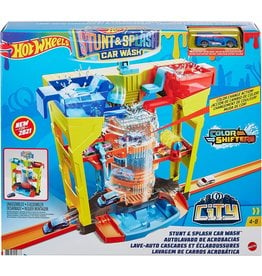 HOT WHEELS MTL GRW37 HOT WHEELS STUNT AND SLASH CAR WASH