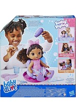 BABY ALIVE HAS F5088/F6147 BABY ALIVE SUDSY STYLING: BLACK HAIR