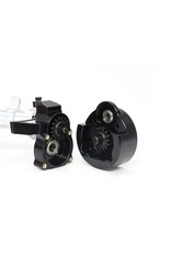 TREAL TRLX003HJGH4P SCX24 BRASS INNER PORTAL COVERS FRONT STEERING KNUCKELS 11G BLACK