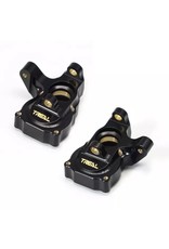 TREAL TRLX003HJGH4P SCX24 BRASS INNER PORTAL COVERS FRONT STEERING KNUCKELS 11G BLACK