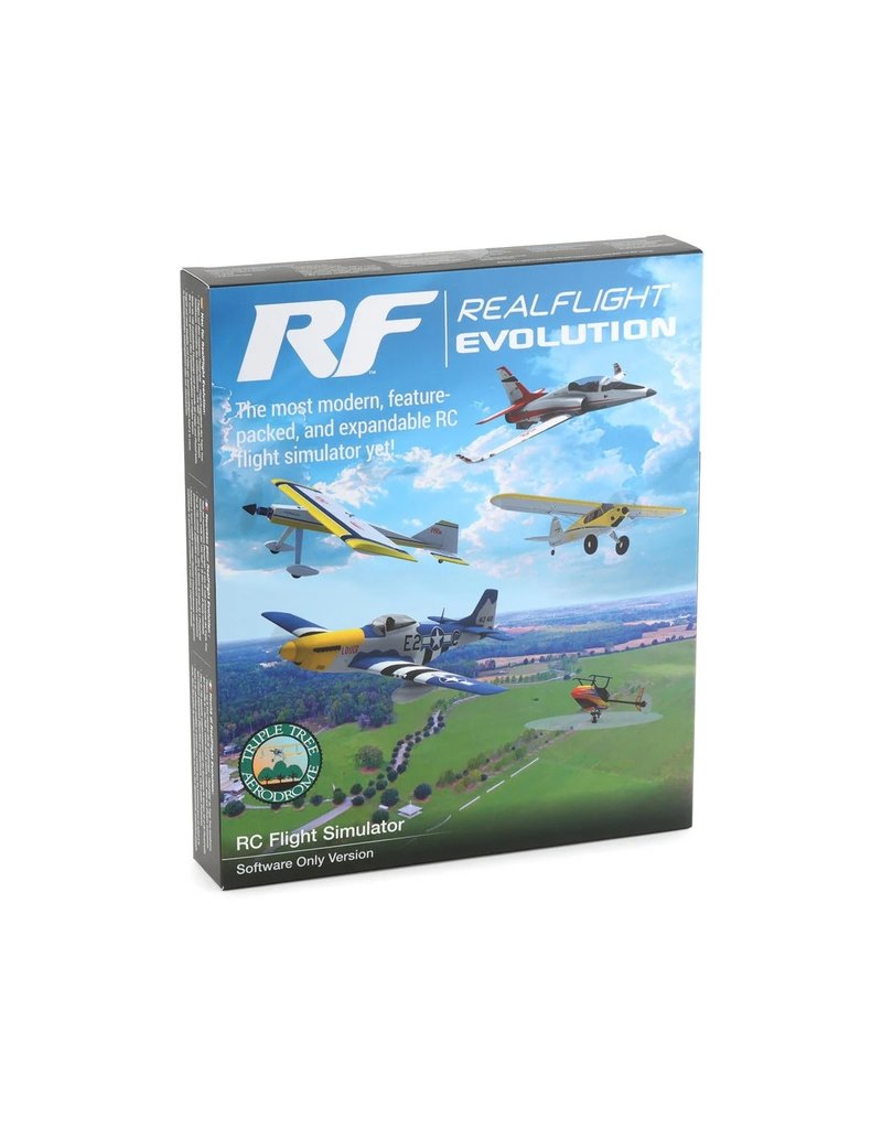 REALFLIGHT RFL2001 REALFLIGHT EVOLUTION RC FLIGHT SIM SOFTWARE ONLY