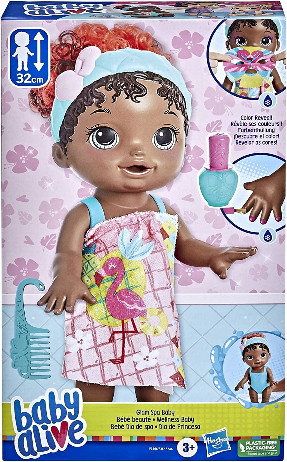 Baby Alive Glam Spa Baby Doll