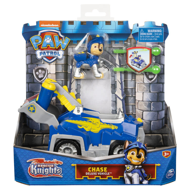 SPNM6063584/20135917 PAW PATROL RESCUE KNIGHTS: CHASE DELUXE VEHICLE