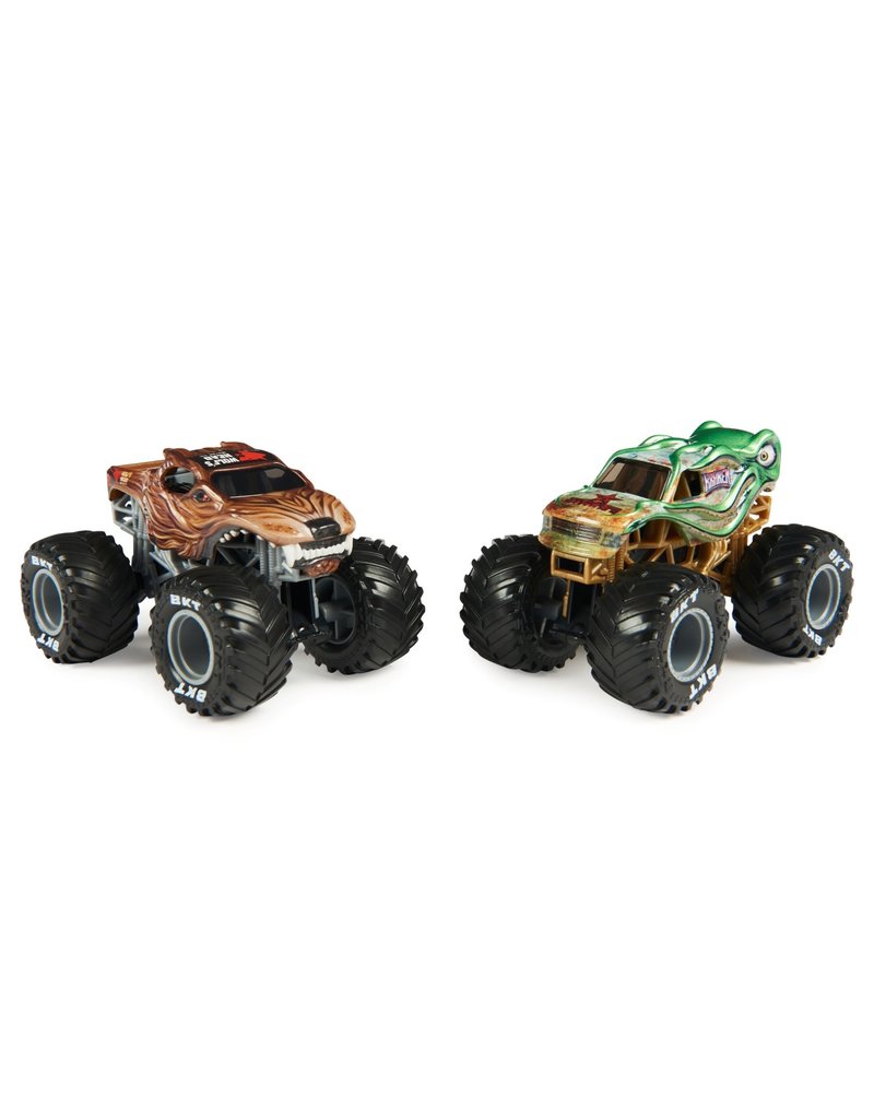 MONSTER JAM SPNM6064128/20137980 MONSTER JAM 1/64 SCALE KRAKEN VS WOLF'S HEAD