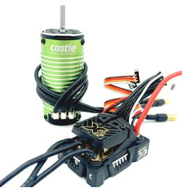 CASTLE CREATIONS CSE010017107 MAMBA MICRO X2 WATERPROOF 1/18TH SCALE SENSORED BRUSHLESS COMBO (8450KV)