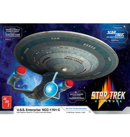 AMT AMT1332M STARTREK USS ENTERPRISE NCC-1701-C PLASTIC MODEL KIT