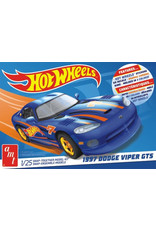 AMT AMT1349M 1/.25 HOT WHEELS 1997 DODGE VIPER GTS PLASTIC MODEL KIT