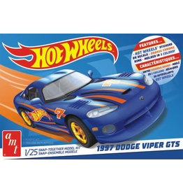 AMT AMT1349M HOT WHEELS 97 DODGE VIPER GTS PLASTIC MODEL KIT