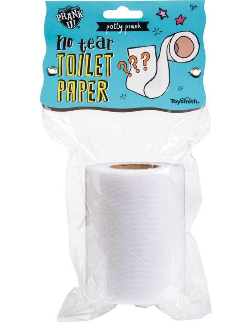 Bristol Novelty Non-Tear' White Toilet Paper Roll - Hilarious Design