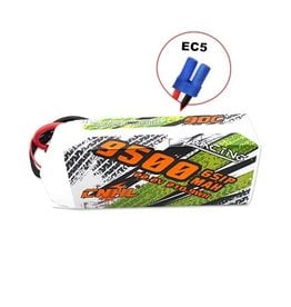 CNHL CNHL 6S LIPO 22.2V 9500MAH 90C: EC5