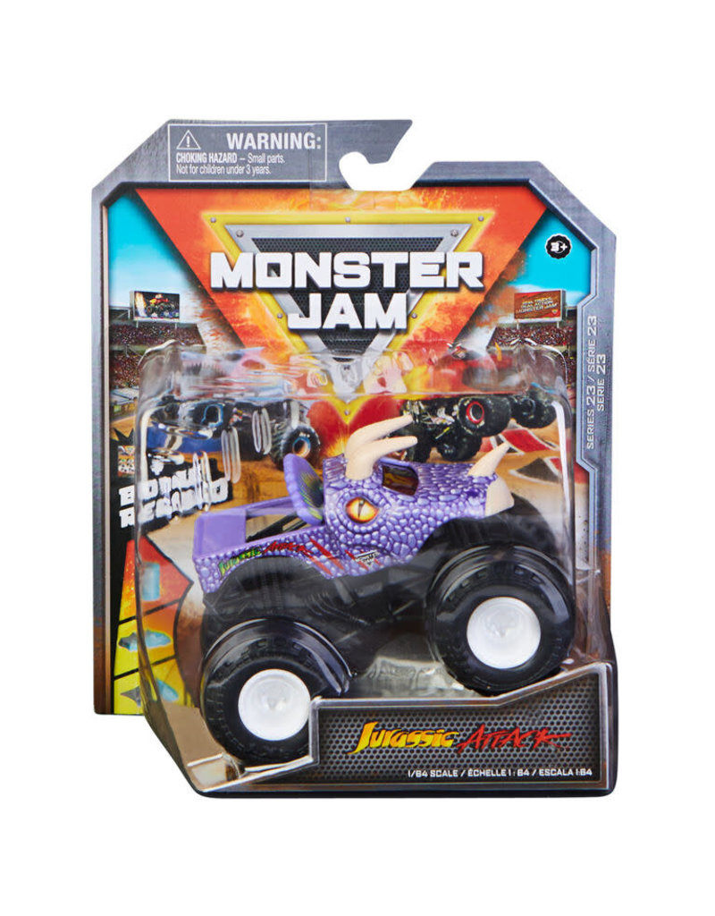 MONSTER JAM SPNM6044941/20133738 1/64 SCALE DIE-CAST MONSTER TRUCK: JURASSIC ATTACK