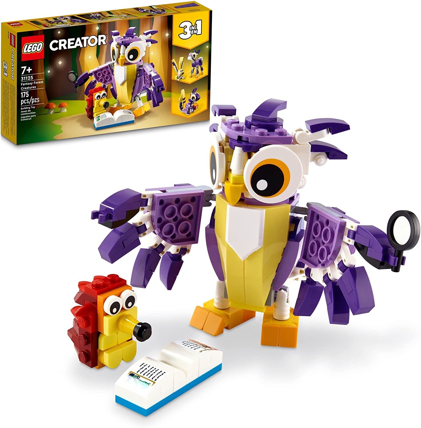LEGO 31125 CREATOR 3-IN-1 FANTASY FOREST CREATURES - My Tobbies