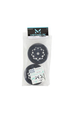 METHOD RC MTD1400 VELOCITER BELTED 1/7 ON ROAD TIRES ON HIVE 17MM HEX WHEELS (2)