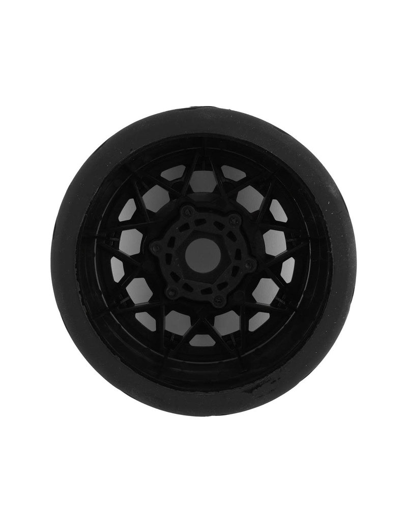 METHOD RC MTD1401 VELOCITER BELTED 1/7 ON ROAD TIRES ON HIVE 17MM HEX WHEELS