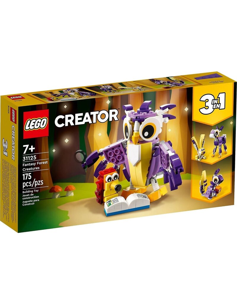 LEGO LEGO 31125 CREATOR 3-IN-1 FANTASY FOREST CREATURES