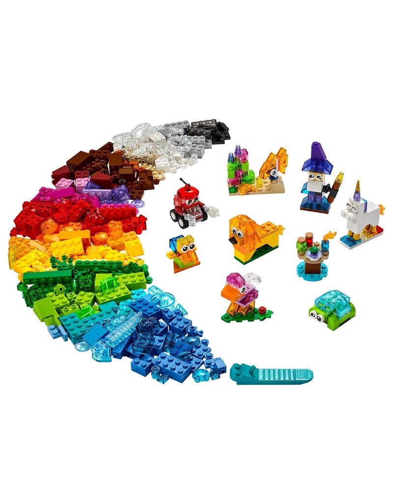 LEGO LEGO 11013 CLASSIC CREATIVE TRANSPARENT BRICKS