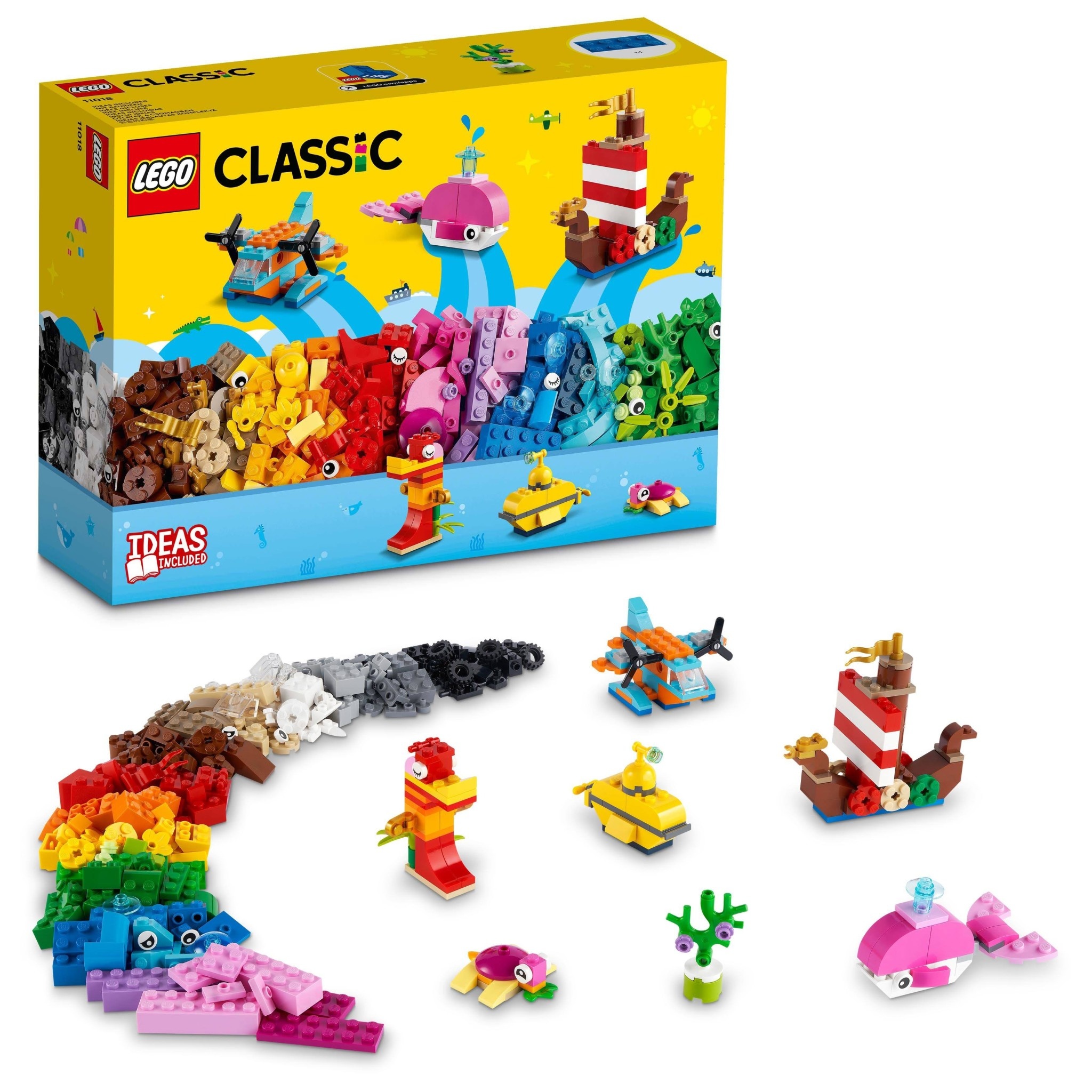 LEGO 11018 CLASSIC CREATIVE OCEAN FUN - My Tobbies - Toys & Hobbies