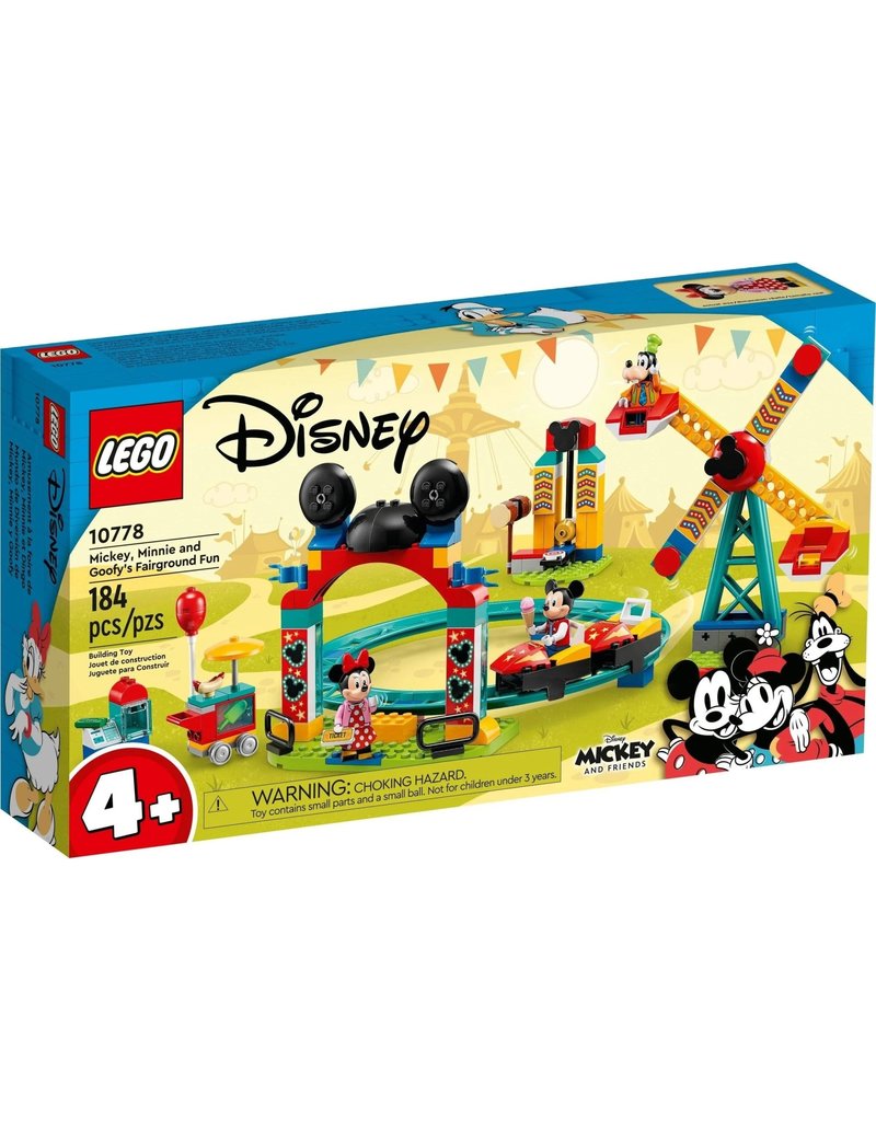 LEGO LEGO 10778 DISNEY MICKEY, MINNIE AND GOOFY'S FAIRGROUND FUN