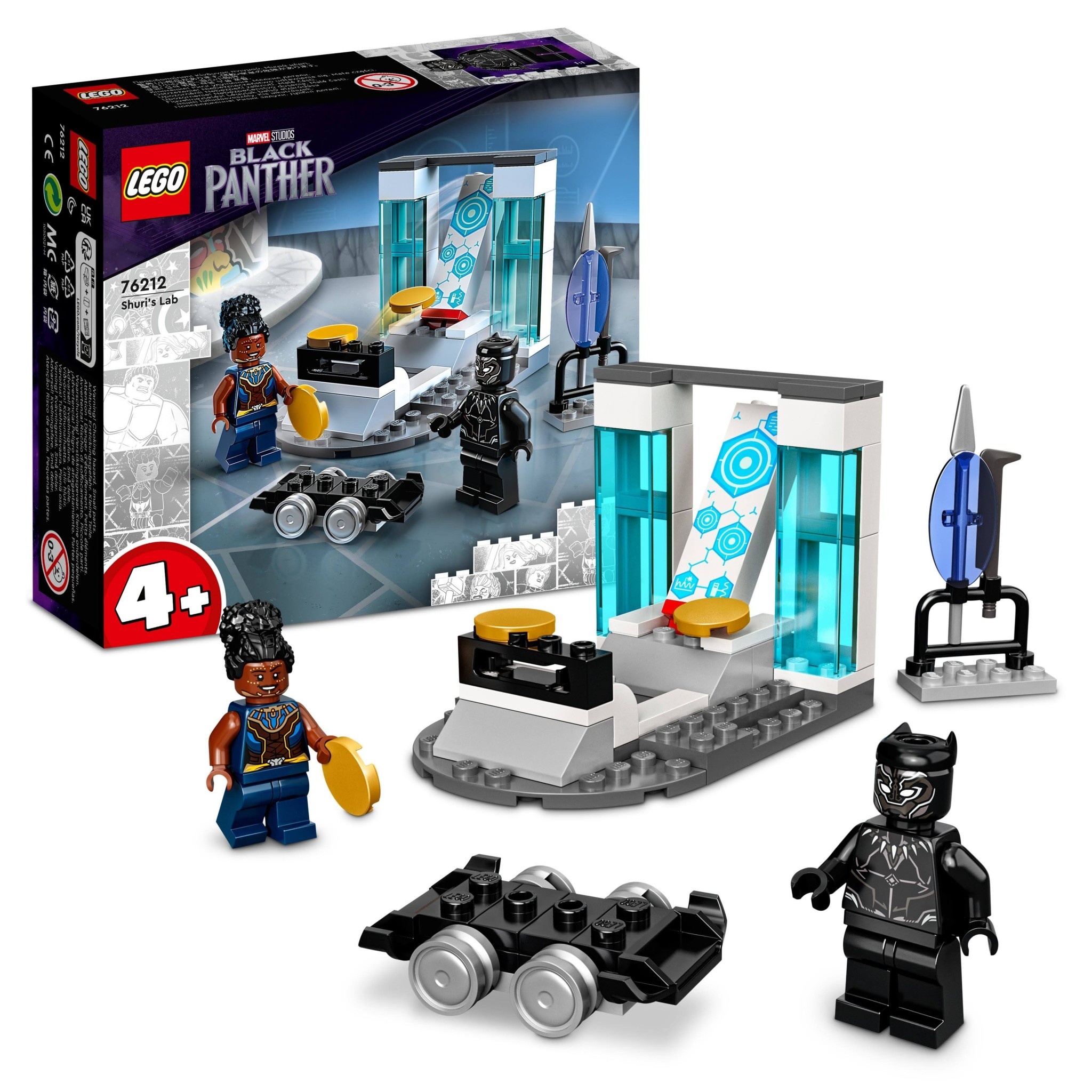 BKT の田栩宁 3セット LEGO 76212 SHURI'S LAB BLACK PANTHER - My Tobbies - Toys & Hobbies