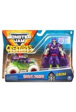 MONSTER JAM SPNM6055107/20121069 MONSTER JAM TRUCK & CREATURES: GRAVE DIGGER & GRIM