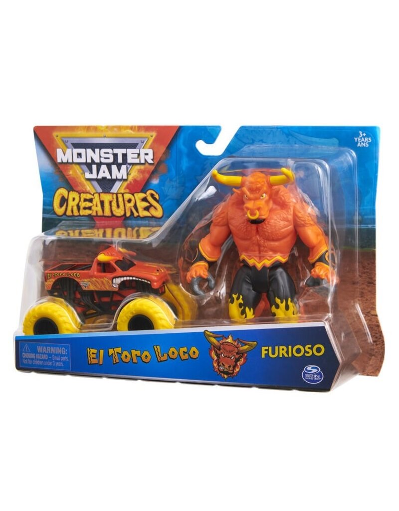 MONSTER JAM SPNM6055107/20129654 MONSTER JAM TRUCK & CREATURES: EL TORO LOCO & FURIOSO