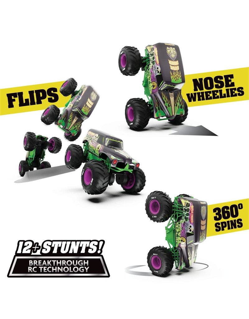 MONSTER JAM SPNM6060365 MONSTER JAM 1/15 SCALE GRAVE DIGGER FREESTYLE FORCE RC