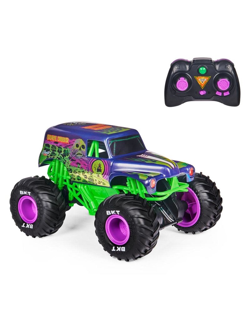 MONSTER JAM SPNM6060365 MONSTER JAM 1/15 SCALE GRAVE DIGGER FREESTYLE FORCE RC