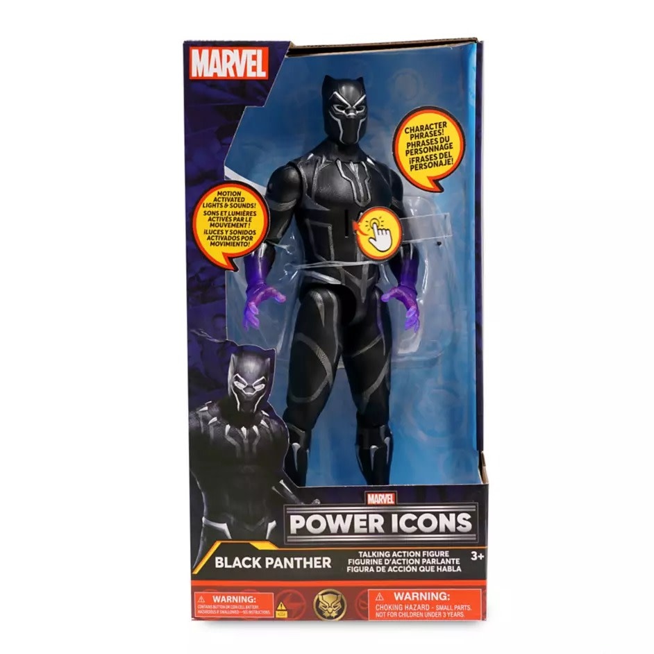 DISNEY BLACK PANTHER TALKING ACTION FIGURE