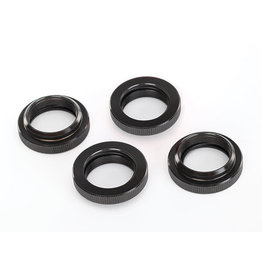 TRAXXAS TRA7767X SPRING RETAINER (ADJUSTER), PTFE-COATED ALUMINUM, GTX SHOCKS (4) (ASSEMBLED WITH O-RING)