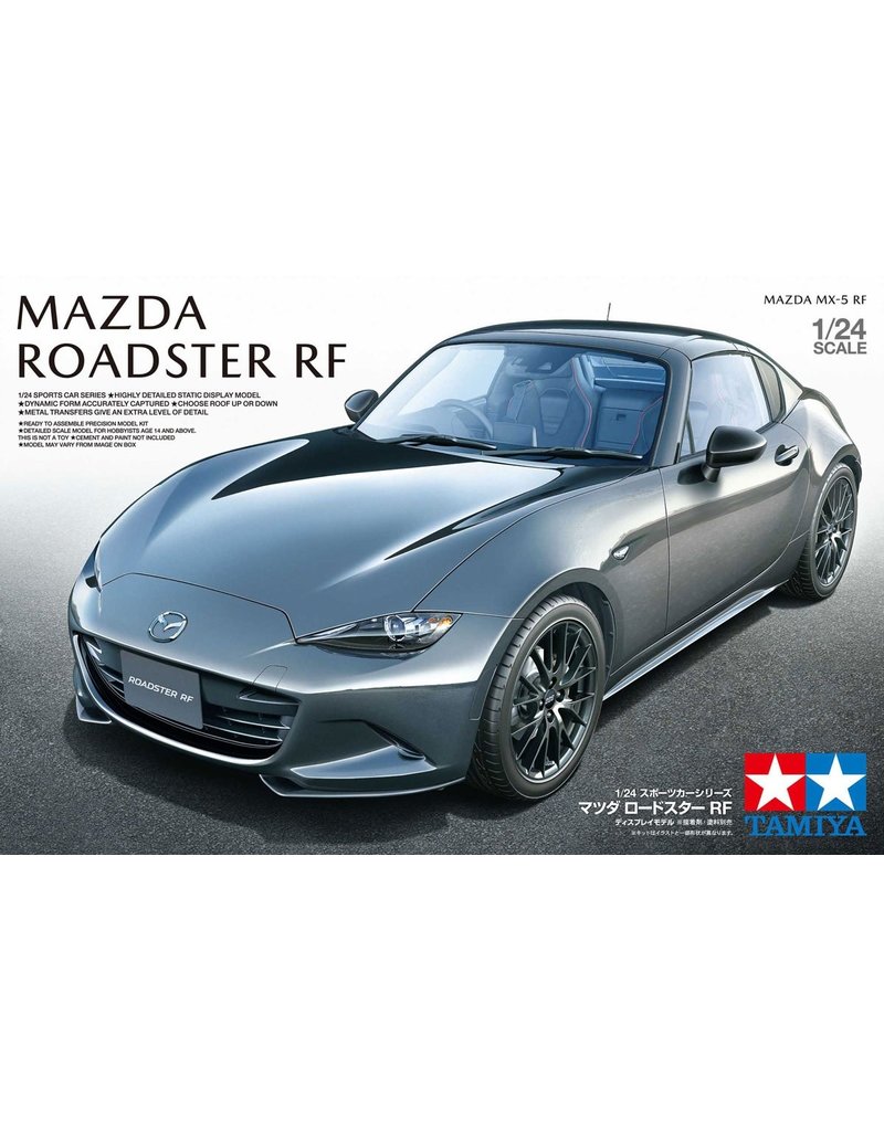 TAMIYA TAM24353 1/24 MAZDA MX-5 RF PLASTIC MODEL KIT