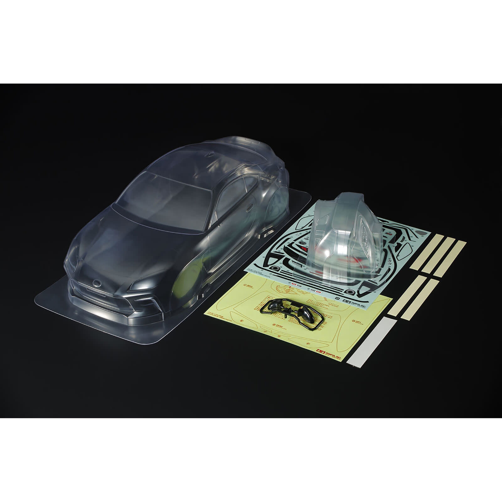 TAM51666 1:10 SCALE RC TOYOTA GR 86 BODY PARTS SET