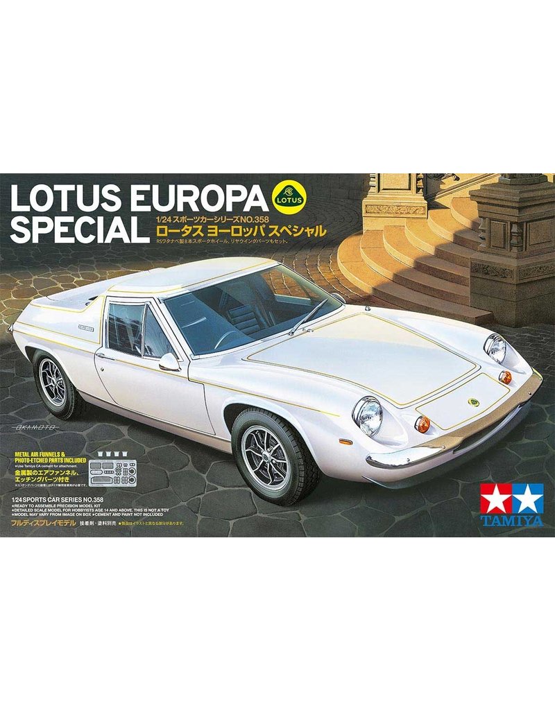 TAMIYA TAM24358 1/24 LOTUS EUROPA SPECIAL PLASTIC MODEL KIT