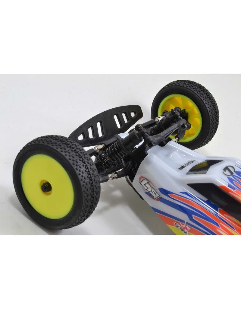 thumbnail image 2 of Mounted Front Wheels For Losi Mini T 2.0 - Yellow Directional Off-Road Tires 2 of 12