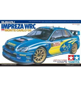 TAMIYA TAM24281 TAMIYA 1/24 SUBARU IMPREZA WRC MONTE CARLO 2005 RACE CAR