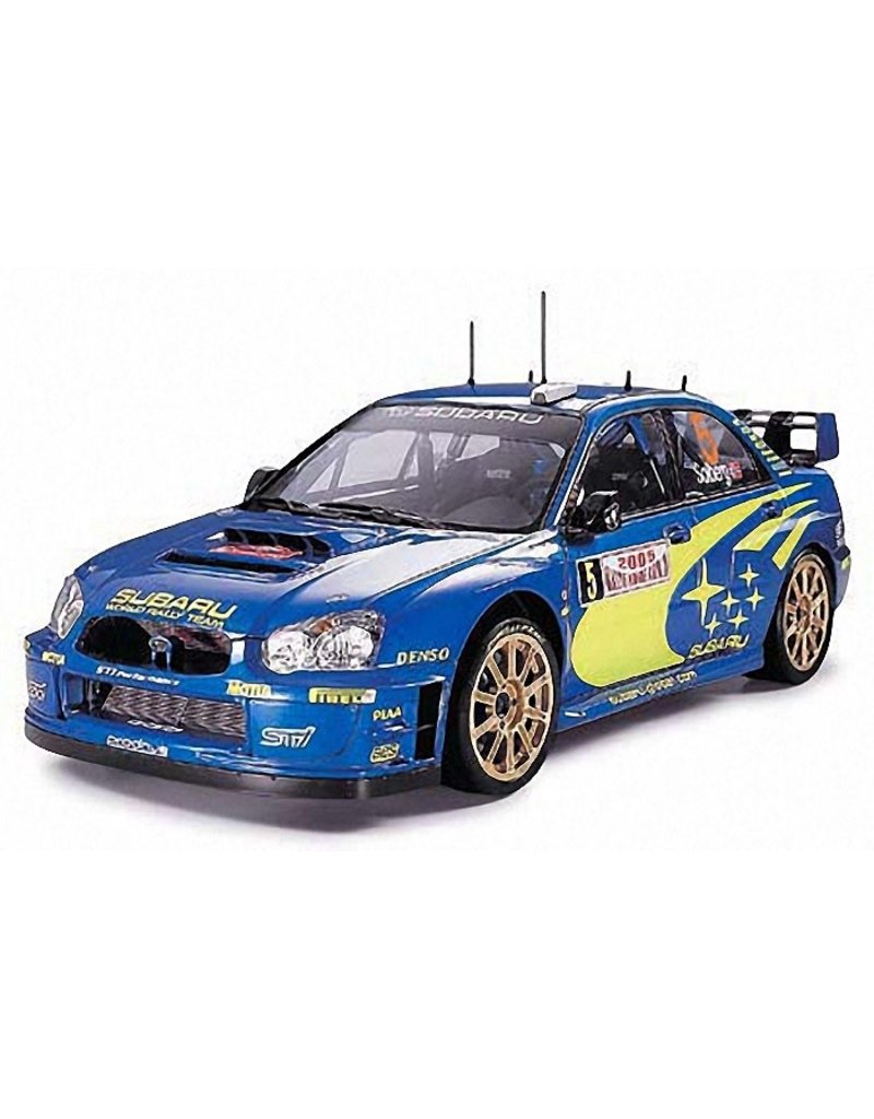 TAMIYA TAM24281 1/24 2005 SUBARU IMPREZA WRC MONTE CARLO PLASTIC MODEL KIT