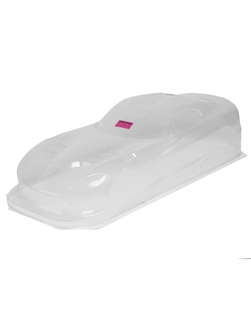 BITTYDESIGN BDYGT7-VPR 1/7 SUPERCAR BODY (ARRMA FELONY): CLEAR