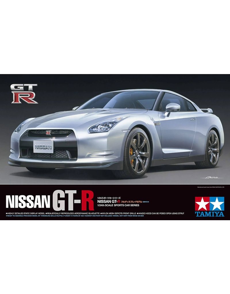 TAMIYA TAM24300 1/24 NISSAN GT-R PLASTIC MODEL KIT