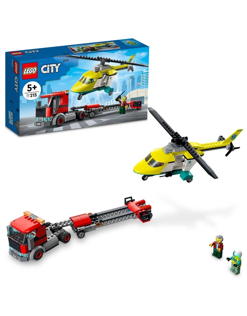 LEGO LEGO 60343 CITY RESCUE HELICOPTER TRANSPORT