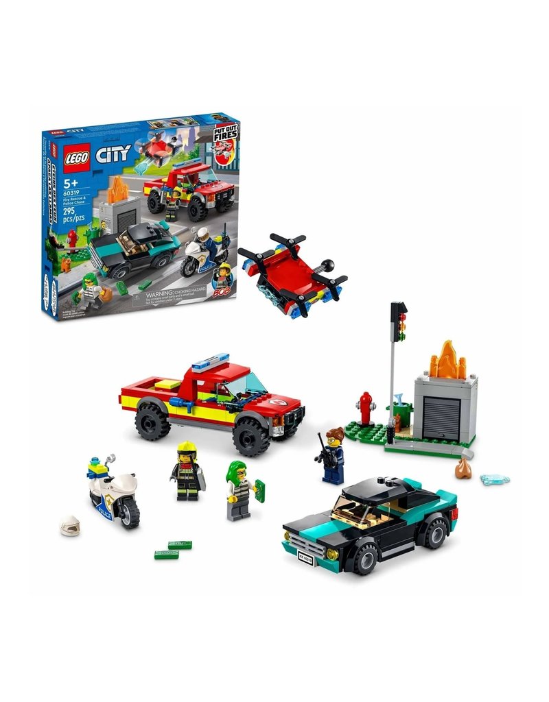 LEGO LEGO 60319 CITY FIRE RESCUE & POLICE CHASE