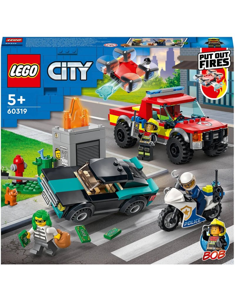 LEGO LEGO 60319 CITY FIRE RESCUE & POLICE CHASE