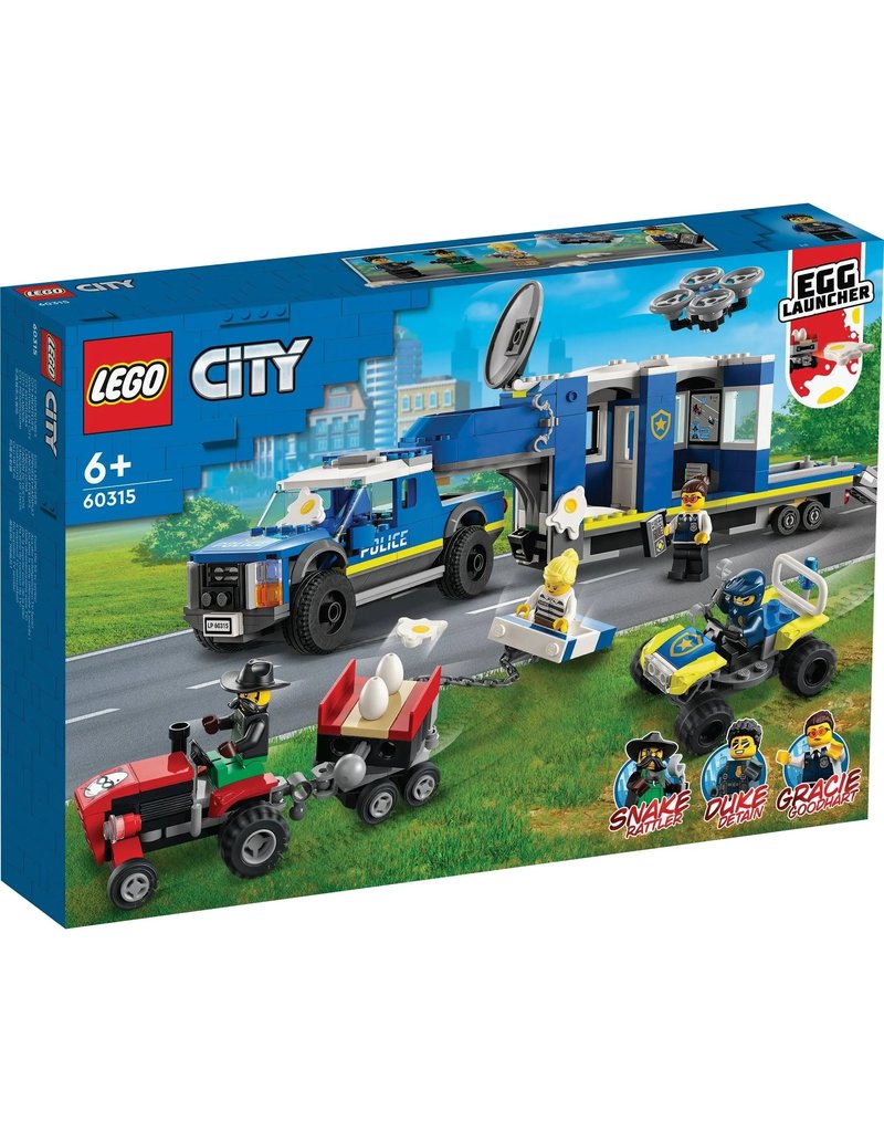 LEGO LEGO 60315 CITY POLICE MOBILE COMMAND TRUCK