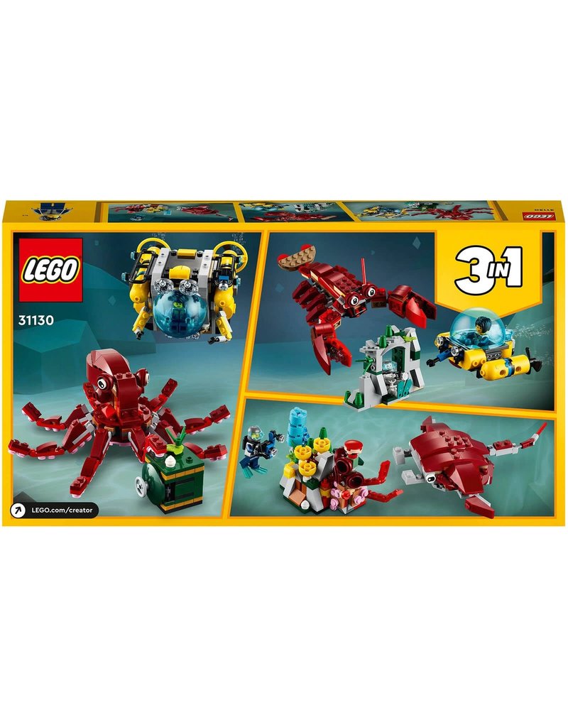 LEGO LEGO 31130 CREATOR SUNKEN TREASURE MISSION