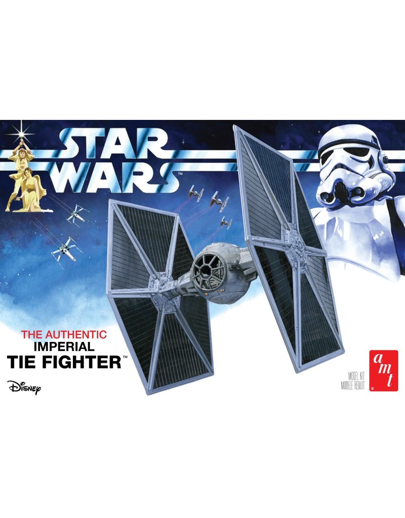 AMT AMT1299 1/48 STAR WARS: A NEW HOPE TIE FIGHTER PLASTIC MODEL KIT