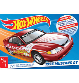 AMT AMT1298M 1/25 HOT WHEELS 1996 FORD MUSTANG GT (SNAP) 2T PLASTIC MODEL KIT