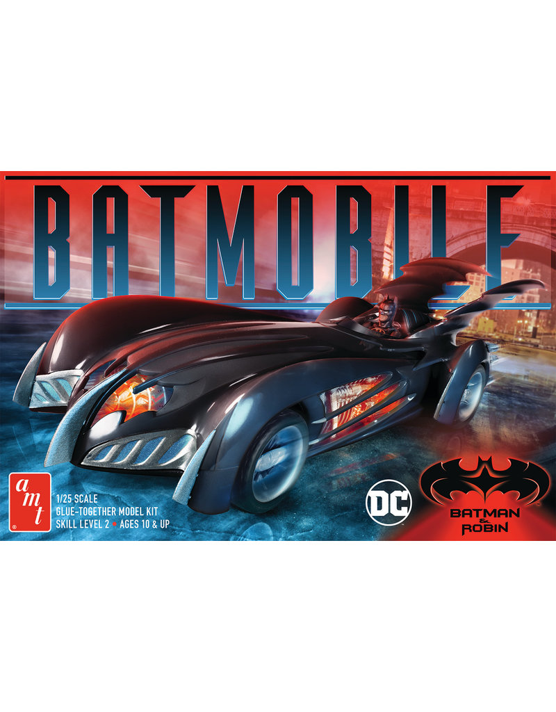 AMT AMT1295 1/25 BATMAN & ROBIN MOVIE BATMOBILE 1/25 PLASTIC MODEL KIT