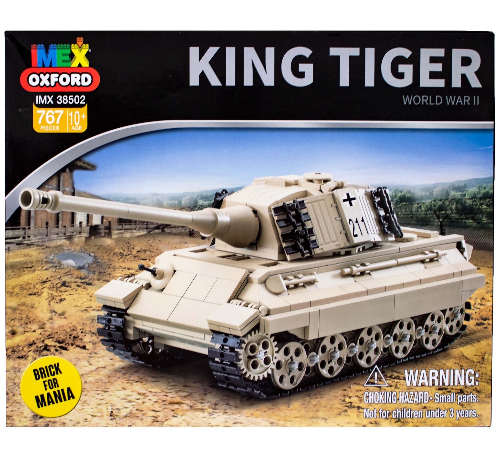 IMX38502 GERMAN KING TIGER 767PCS 4 PACK MASTER - My Tobbies IMX38502 GERMAN KING TIGER 767PCS 4 PACK MASTER - My Tobbies