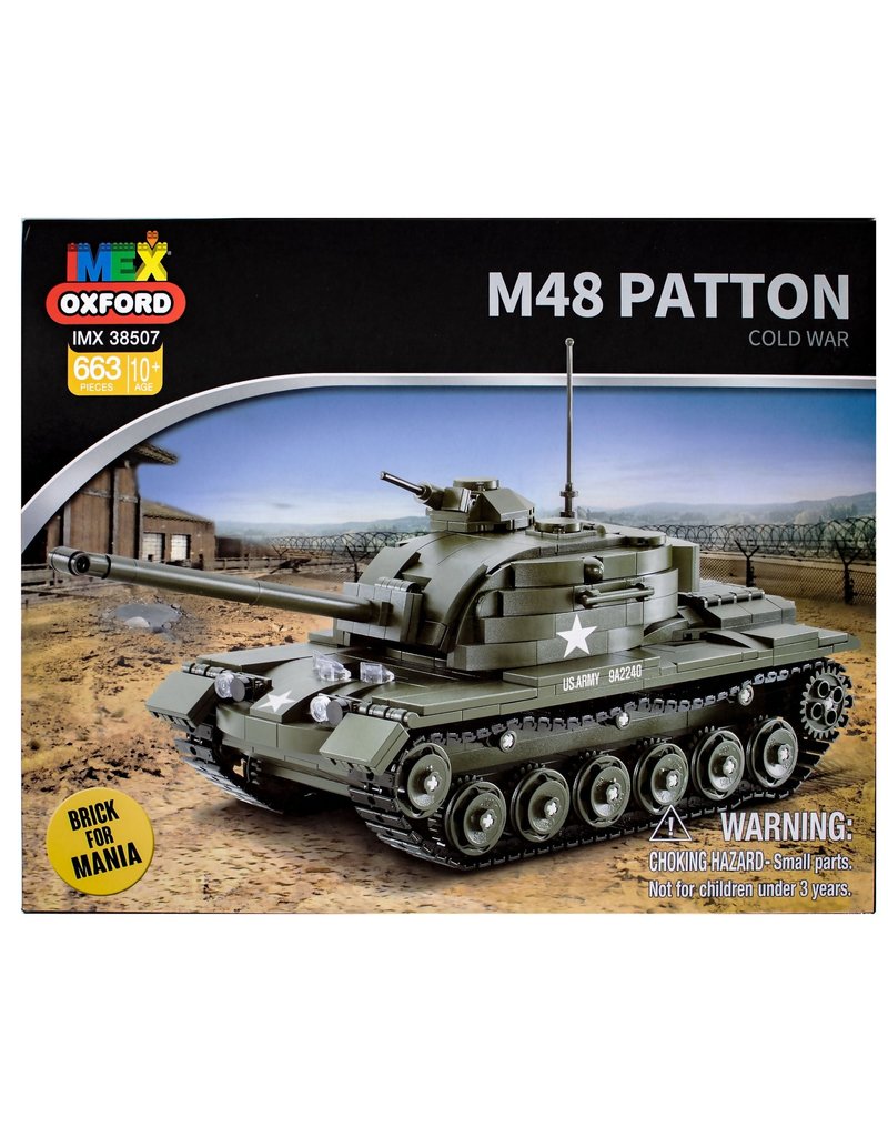 OXFORD IMX38507 M48 PATTON TANK 633 PCS 4 PACK MASTER