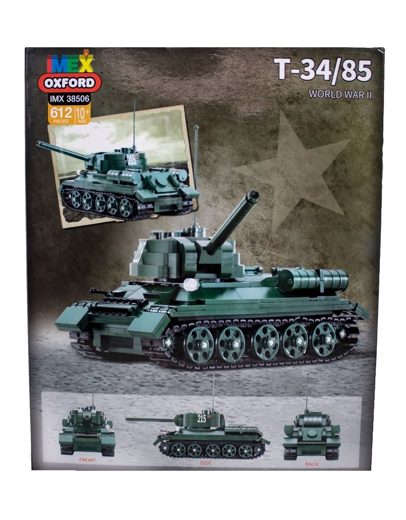 OXFORD IMX38506 T34/85 RUSSIAN TANK 612 PCS 4 PACK MASTER